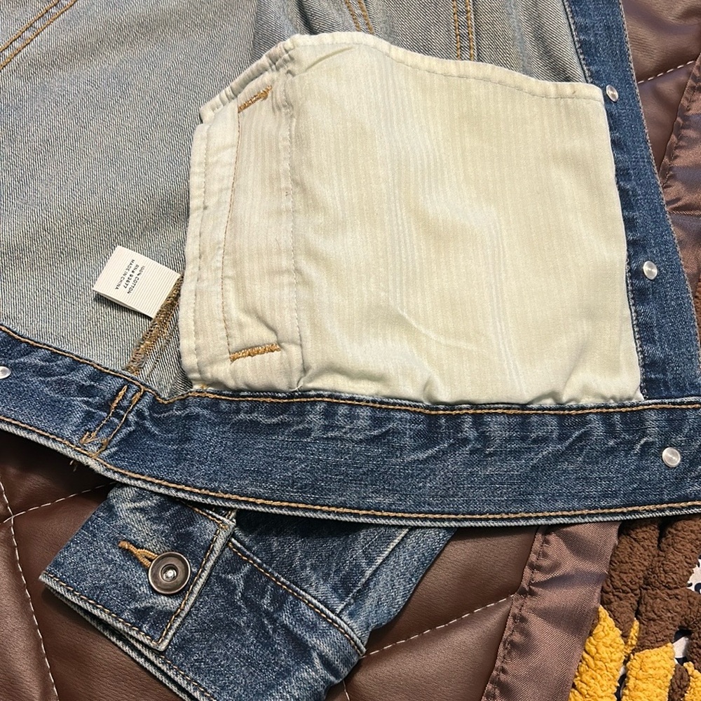 Stylus Blue Denim Jacket excellent condition Lg - Picture 7 of 13